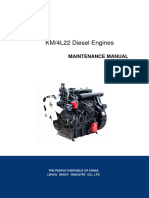 KM/4L22 Diesel Engines: Maintenance Manual
