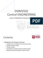 Lecture 2 Modeling in Frequency Domain