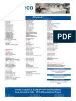 Fameco Medical Stock List