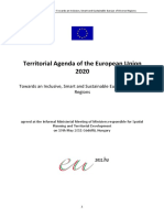 Territorial-Agenda 2020 of The European Union