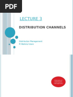 Lec 3 - Distribution Channels