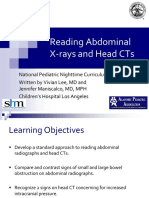 Reading Abdominal X-Rays and Head CTs - Presentation PDF