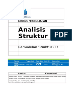 Modul Analisa Struktur II (TM3)