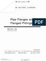 ANSI B16 5 Pipe Flanges Fittings 1981