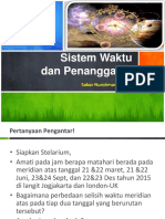 SISTEM WAKTU DAN PENANGGALAN