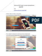 Tutorial para Acesso Ao MS Project PDF