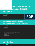 Rising Star Evaluation in Heterogeneous Social Network