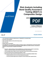 Risk Analysis Including Bond Quality Assurance Testing (BQAT) in Composites Design