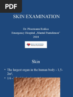 Skin Examination: Dr. Ploesteanu Rodica Emergency Hospital Sfantul Pantelimon" 2018