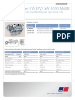 Diesel Engines 8V/12V/16V 4000 M60R: For Vessels With Unrestricted Continuous Operation (1A)