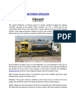 Bitumen Sprayer PDF