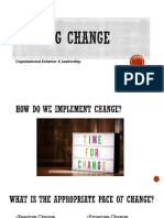 Leading Change - PPT For Notes