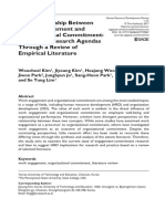 The Relationship Between Work Engagement and Organizational Commitment: Proposing Research Agendas Through A Review of Empirical Literature