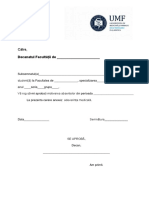 Cerere Motivare Absente Romana PDF