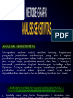 Analisis Sensitivitas Grafik