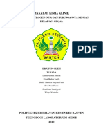 Makalah Kimia Klinik: Non Protein Nitrogen (NPN) Dan Hubungannya Dengan Kelainan Ginjal