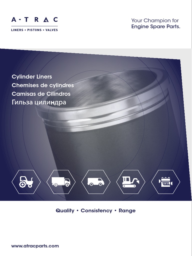 Wagdi Cylinder Liners Catalogue Pdf Cylinder Engine Vehicles