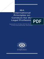 IBA PRINCIPLES