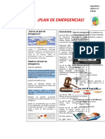 Folleto de Capacitacion Plan de Emergencias Aaa