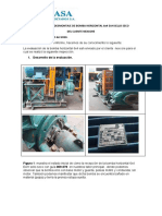 EVALUACION DE DESMONTAJE DE BOMBA HORIZONTAL 6x4 EAH Sello Seco Nexcore