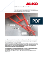 Adjust AL-KO Mechanical Trailer Brakes for Suspension Travel