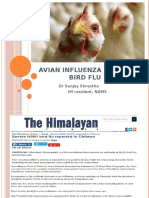 Avian Influenza H5N1 Bird Flu: DR Sanjay Shrestha IM Resident, NAMS