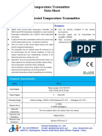 Cheemi SBWZ Temperature Transmitter