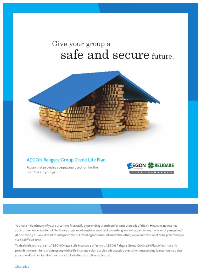 Group Credit Life Plan Life Insurance Insurance