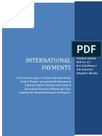 International Payments Assignment