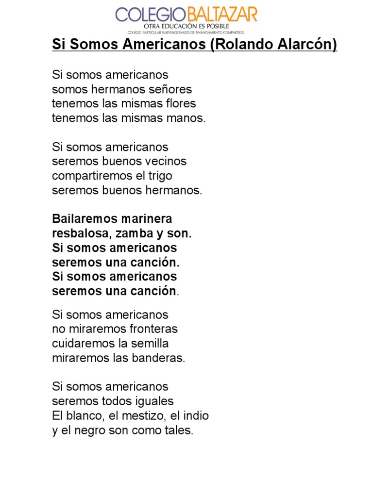 Somos Mas Americanos Letra , Letra de Los Tigres Del Norte – PNACAY
