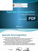 Aparate Feromagnetice