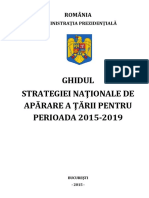 Ghidul Strategiei Naţionale de Apărare A Ţării Pentru Perioada 2015-2019 PDF