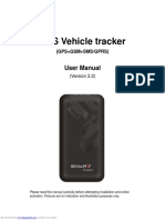 GPS Vehicle Tracker: User Manual