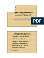 Article 11 La Perte de Productivité Comment Lévaluer J M Mathieu