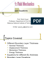 Boundary Layer Equations