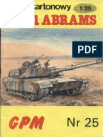 - (Gpm # 025) - (1-25) m1a1-Abrams
