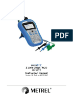 Z Line-Loop / RCD Instruction Manual: Version 1.2, Code No. 20 751 245