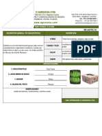 Formato - Ficha Tecnica - Platano - Ci - Agrososa PDF