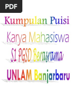 Download KUMPULAN PUISI KARYA MAHASISWA S1 PGSD BERASRAMA UNLAM BANJARBARU by Eross Chandra SN45574377 doc pdf