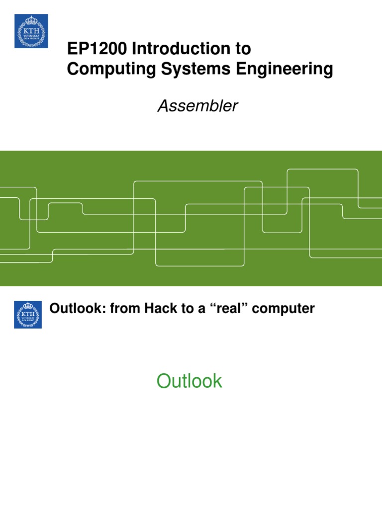 Assembler Basics for Computing Systems | PDF | Assembly Language ...