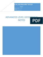 Physical Geograph Notes PDF