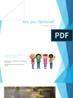 Are You Optional Presentation