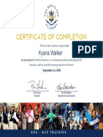 Rca Certificate