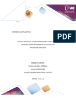 INFERENCIA ESTADÍSTICA Y DISTRIBUCIONES MUESTRALES