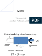 Motor: Vijayanandh R Assistant Professor, AERO, KCT