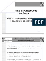 Aula 07V1 - Discordâncias e Mecanismos de Aumtento de Resistência