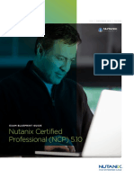 Nutanix Certified Professional (NCP) 5.10: Exam Blueprint Guide