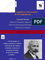 Clase 6 PC11 Aspectos Cognitivos y Psicosociales Esquizofrenia