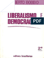 Liberalismo e Democracia - Norberto Bobbio