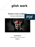 English Work: Pirates of The Caribbean